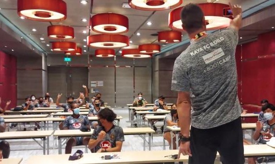 世界杯比赛安排-自信十足？菲律宾卡雅赛前搞Party：不关心海港上谁